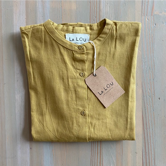 NWT Kalalou Short Sleeve Top One Size OSFM - Picture 4 of 9